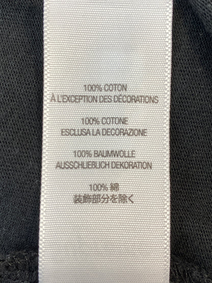【中古品】【メンズ】 SUPREME シュプリーム RAISED SCRIPT S S TOP レイズド スクリプト ショートスリーブ トップ 半袖 ティーシャツ Ｔシャツ 149-260804-hu-09-min サイズ：L カラー：ブラック 万代Net店