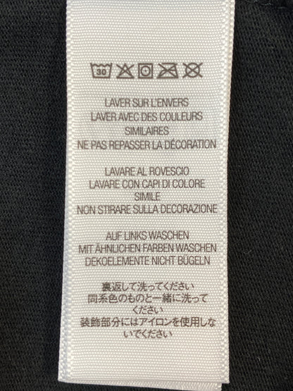 【中古品】【メンズ】 SUPREME シュプリーム RAISED SCRIPT S S TOP レイズド スクリプト ショートスリーブ トップ 半袖 ティーシャツ Ｔシャツ 149-260804-hu-09-min サイズ：L カラー：ブラック 万代Net店