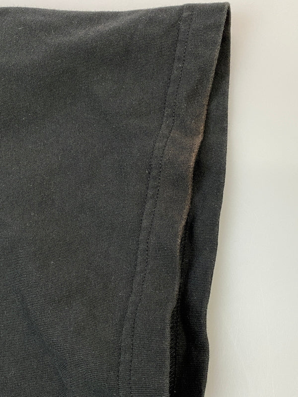 【中古品】【メンズ】 SUPREME シュプリーム RAISED SCRIPT S S TOP レイズド スクリプト ショートスリーブ トップ 半袖 ティーシャツ Ｔシャツ 149-260804-hu-09-min サイズ：L カラー：ブラック 万代Net店