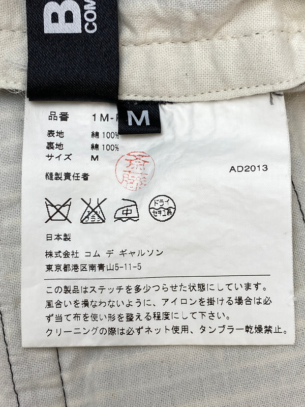 【中古品】【メンズ】 BLACK COMME DES GALCONS ブラックコムデギャルソン COTTON STRIPE EASY PANTS コットン ストライプ イージー パンツ ボトムス 140-260804-hu-13-min サイズ：M カラー：ブラック/ホワイト（ストライプ） 万代Net店