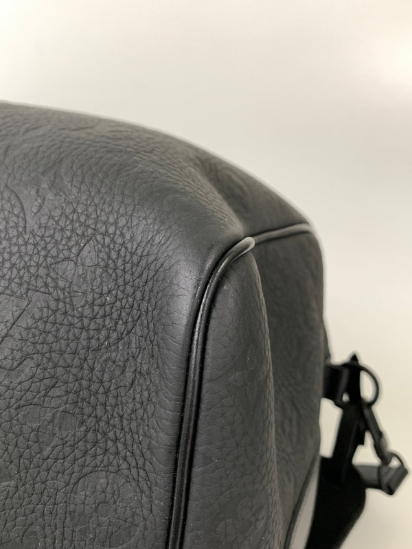 【中古品】【メンズ/レディース】 LOUIS VUITTON ルイ ヴィトン キーポル バンドリエール 50 M59025 ボストンバッグ カバン 179-260804-yn-15-min カラー：ブラック 万代Net店