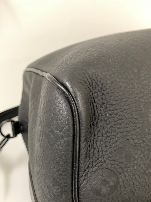 【中古品】【メンズ/レディース】 LOUIS VUITTON ルイ ヴィトン キーポル バンドリエール 50 M59025 ボストンバッグ カバン 179-260804-yn-15-min カラー：ブラック 万代Net店