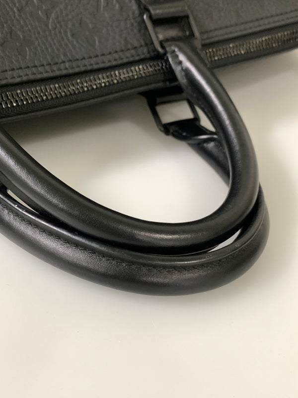 【中古品】【メンズ/レディース】 LOUIS VUITTON ルイ ヴィトン キーポル バンドリエール 50 M59025 ボストンバッグ カバン 179-260804-yn-15-min カラー：ブラック 万代Net店