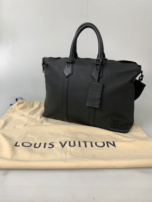 【中古品】【メンズ】 LOUIS VUITTON ルイ ヴィトン ロックイット アエログラム2WAYバッグ M59158 ショルダーバッグ トートバッグ カバン 179-260804-yn-16-min カラー：ブラック 万代Net店