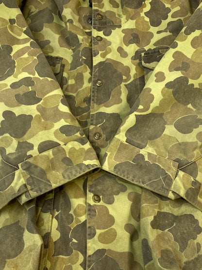 【中古品】【メンズ】 CABELA'S カベラス 90S CAMO JACKET 90年代 カモ ジャケット アウター 上着 146-260804-hu-11-min サイズ：M カラー：カモ柄 万代Net店