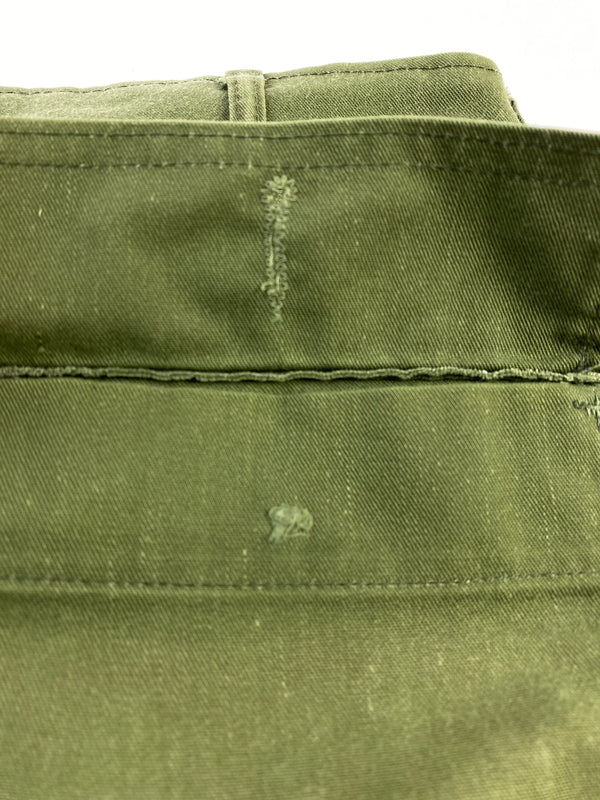 【現状渡し品】【メンズ】 U.S.ARMY ユーエスアーミー 80S OG-507 BAKER PANTS ベイカーパンツ 157-260805-zi-18-min サイズ：不明 カラー：グリーンカーキ 万代Net店