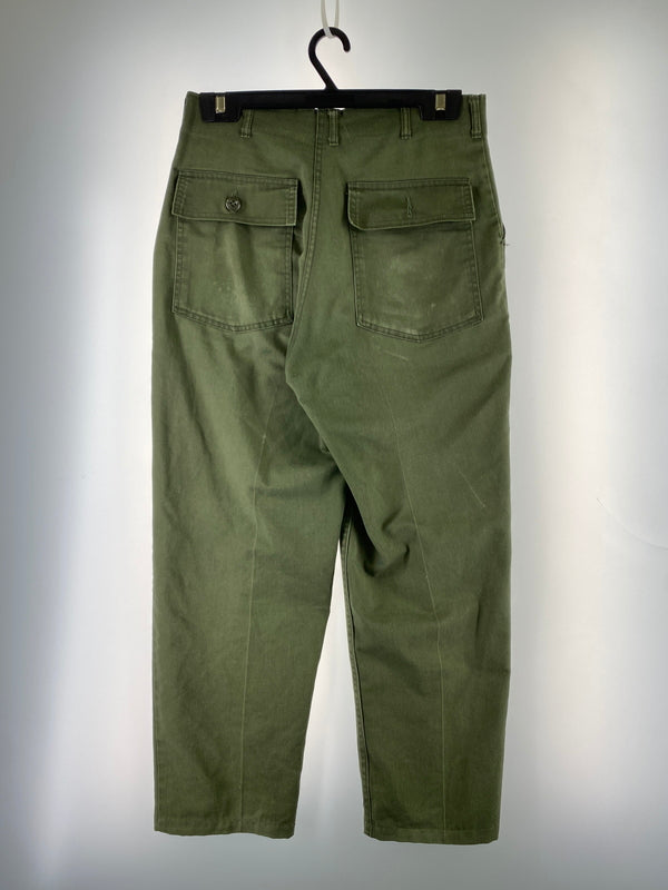 【現状渡し品】【メンズ】 U.S.ARMY ユーエスアーミー 80S OG-507 BAKER PANTS ベイカーパンツ 157-260805-zi-18-min サイズ：不明 カラー：グリーンカーキ 万代Net店
