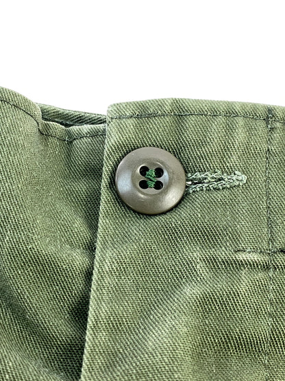 【現状渡し品】【メンズ】 U.S.ARMY ユーエスアーミー 80S OG-507 BAKER PANTS ベイカーパンツ 157-260805-zi-18-min サイズ：不明 カラー：グリーンカーキ 万代Net店