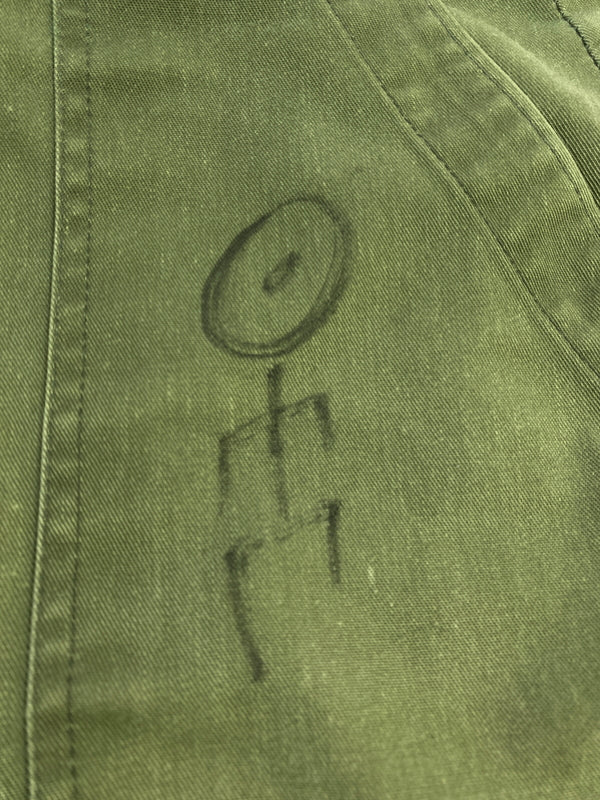 【現状渡し品】【メンズ】 U.S.ARMY ユーエスアーミー 80S OG-507 BAKER PANTS ベイカーパンツ 157-260805-zi-18-min サイズ：不明 カラー：グリーンカーキ 万代Net店