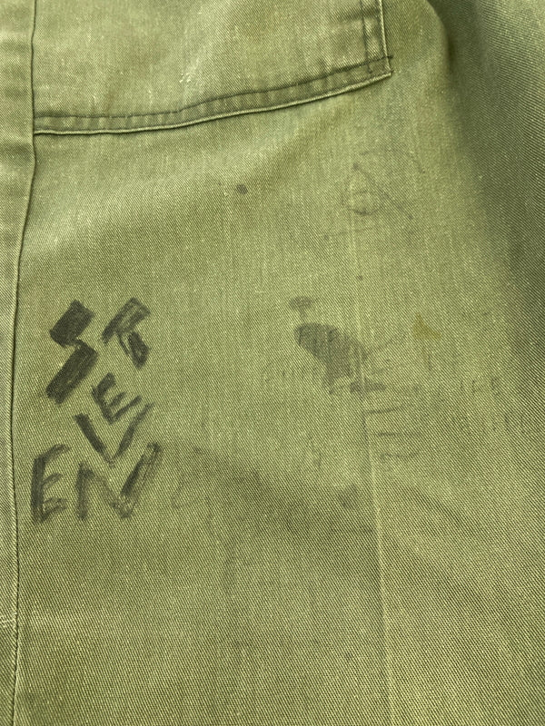【現状渡し品】【メンズ】 U.S.ARMY ユーエスアーミー 80S OG-507 BAKER PANTS ベイカーパンツ 157-260805-zi-18-min サイズ：不明 カラー：グリーンカーキ 万代Net店