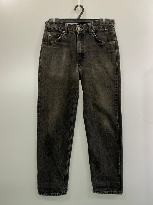 【中古品】【メンズ】 LEVI'S リーバイス 90S 550 BLACK DENIM PANTS 90年代 ブラック デニム パンツ ボトムス Gパン ジーパン 157-260804-hu-14-min サイズ：Ｗ33Ｌ30 カラー：ブラックインディゴ 万代Net店