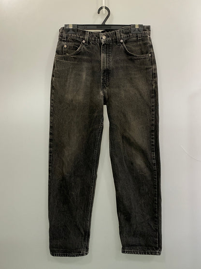 【中古品】【メンズ】 LEVI'S リーバイス 90S 550 BLACK DENIM PANTS 90年代 ブラック デニム パンツ ボトムス Gパン ジーパン 157-260804-hu-14-min サイズ：Ｗ33Ｌ30 カラー：ブラックインディゴ 万代Net店