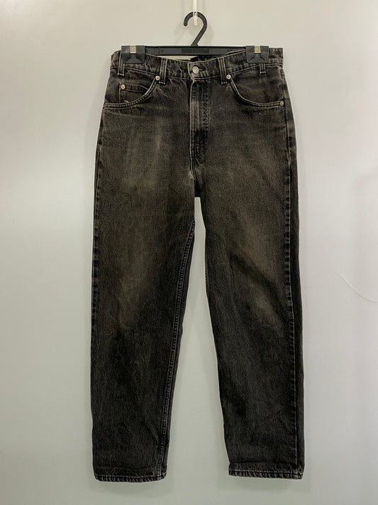 【中古品】【メンズ】 LEVI'S リーバイス 90S 550 BLACK DENIM PANTS 90年代 ブラック デニム パンツ ボトムス Gパン ジーパン 157-260804-hu-14-min サイズ：Ｗ33Ｌ30 カラー：ブラックインディゴ 万代Net店