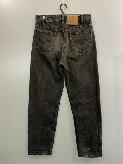 【中古品】【メンズ】 LEVI'S リーバイス 90S 550 BLACK DENIM PANTS 90年代 ブラック デニム パンツ ボトムス Gパン ジーパン 157-260804-hu-14-min サイズ：Ｗ33Ｌ30 カラー：ブラックインディゴ 万代Net店