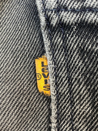 【中古品】【メンズ】 LEVI'S リーバイス 90S 550 BLACK DENIM PANTS 90年代 ブラック デニム パンツ ボトムス Gパン ジーパン 157-260804-hu-14-min サイズ：Ｗ33Ｌ30 カラー：ブラックインディゴ 万代Net店