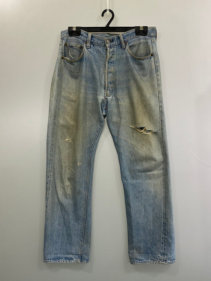 【中古品】【メンズ】 LEVI'S リーバイス 70S 66前期 501 DENIM PANTS 70年代 デニムパンツ ボトムス ジーパン 157-260804-hu-12-min カラー：ライトインディゴ 万代Net店