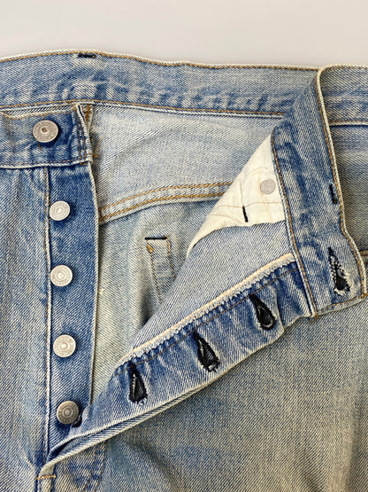 【中古品】【メンズ】 LEVI'S リーバイス 70S 66前期 501 DENIM PANTS 70年代 デニムパンツ ボトムス ジーパン 157-260804-hu-12-min カラー：ライトインディゴ 万代Net店