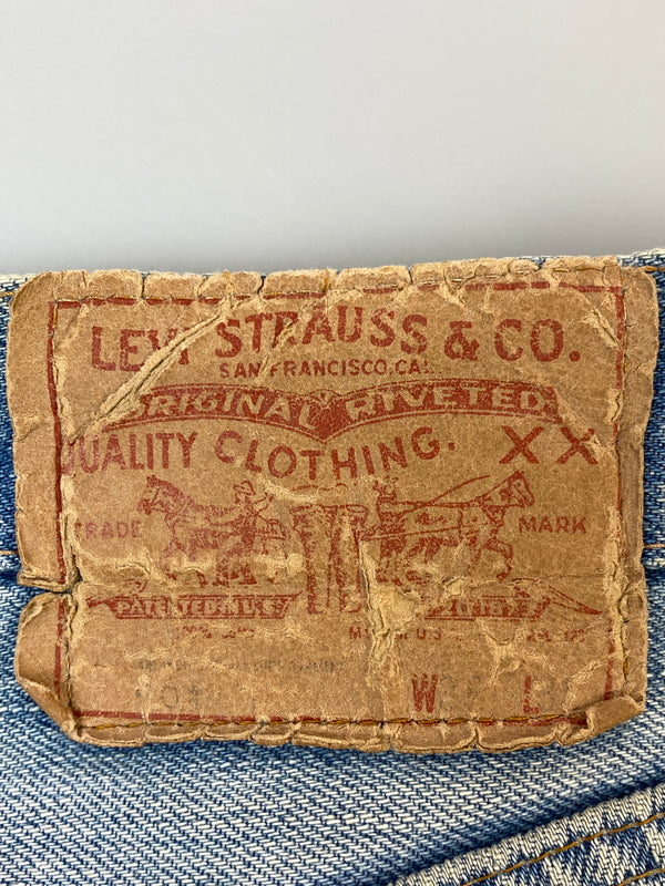 【中古品】【メンズ】 LEVI'S リーバイス 70S 66前期 501 DENIM PANTS 70年代 デニムパンツ ボトムス ジーパン 157-260804-hu-12-min カラー：ライトインディゴ 万代Net店