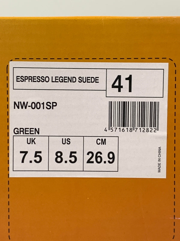 【中古美品】【メンズ】 NORTHWAVE ノースウェーブ SAPEUR ESPRESSO LEGEND SUEDE NW-001SP サプール エスプレッソ レジェンド スエード スニーカー 靴 162-260804-yn-30-min サイズ：US8.5 カラー：GREEN 万代Net店