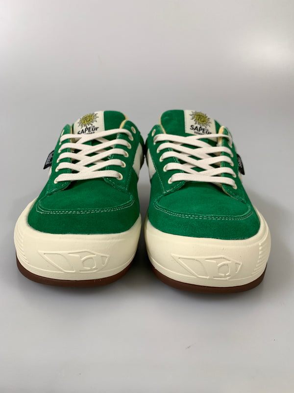【中古美品】【メンズ】 NORTHWAVE ノースウェーブ SAPEUR ESPRESSO LEGEND SUEDE NW-001SP サプール エスプレッソ レジェンド スエード スニーカー 靴 162-260804-yn-30-min サイズ：US8.5 カラー：GREEN 万代Net店