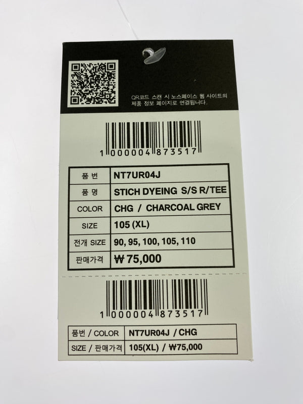 【中古品】【メンズ】 THE NORTH FACE ザ・ノースフェイス WHITE LABEL NW-001SP DYEING SS TEE Tシャツ トップス 144-260805-zi-12-min サイズ：XL カラー：グレー 万代Net店