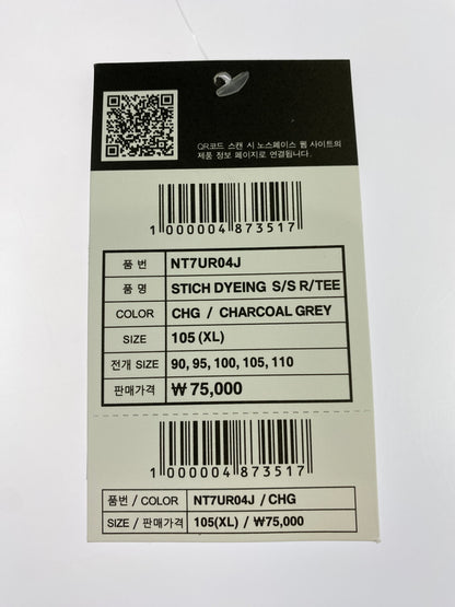 【中古品】【メンズ】 THE NORTH FACE ザ・ノースフェイス WHITE LABEL NW-001SP DYEING SS TEE Tシャツ トップス 144-260805-zi-12-min サイズ：XL カラー：グレー 万代Net店