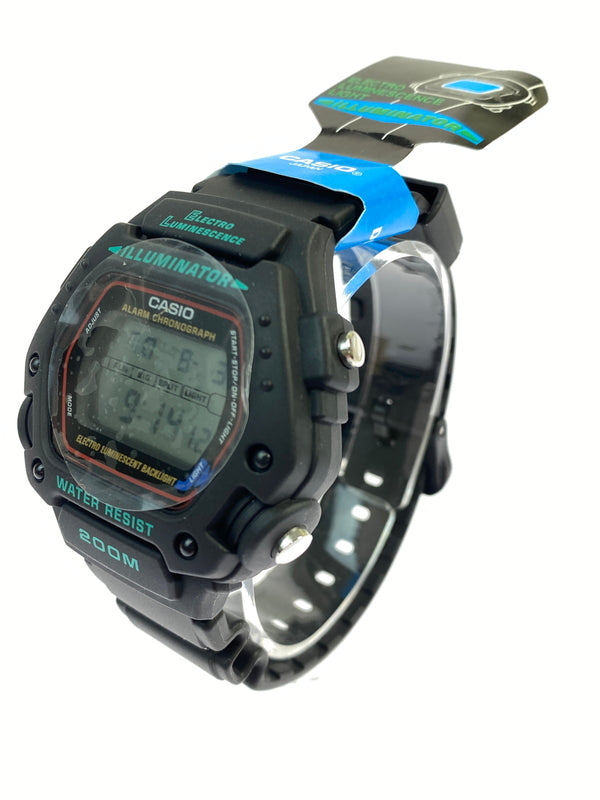 【中古美品】【メンズ】 CASIO カシオ DIGITAL WATCH DW-290-1VS デジタル 腕時計 197-260806-yn-19-min カラー：ブラック 万代Net店