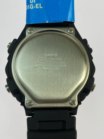【中古美品】【メンズ】 CASIO カシオ DIGITAL WATCH DW-290-1VS デジタル 腕時計 197-260806-yn-19-min カラー：ブラック 万代Net店