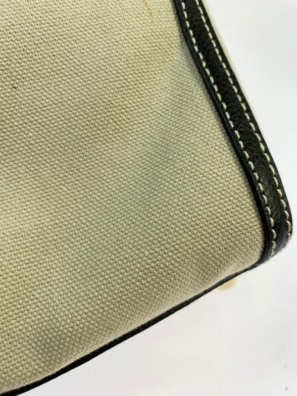 【中古品】【レディース】 AGNES B. アニエスベー IS11KZ-01 2WAY ミニ BAG バッグ 188-260805-zi-38-min カラー：ブラック/ベージュ 万代Net店