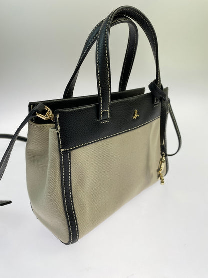 【中古品】【レディース】 AGNES B. アニエスベー IS11KZ-01 2WAY ミニ BAG バッグ 188-260805-zi-38-min カラー：ブラック/ベージュ 万代Net店