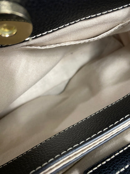 【中古品】【レディース】 AGNES B. アニエスベー IS11KZ-01 2WAY ミニ BAG バッグ 188-260805-zi-38-min カラー：ブラック/ベージュ 万代Net店