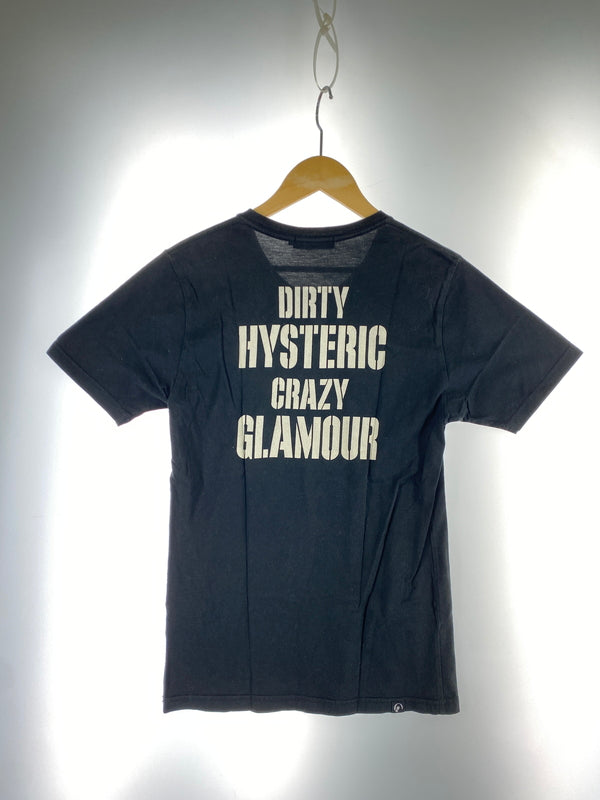 【中古品】【メンズ】 HYSTERIC GLAMOUR ヒステリックグラマー 0202CT03 HYS GIRL TEE Tシャツ トップス 140-260805-zi-04-min サイズ：S カラー：ブラック 万代Net店