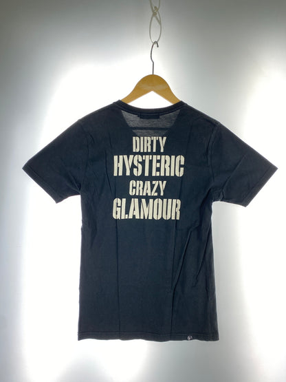 【中古品】【メンズ】 HYSTERIC GLAMOUR ヒステリックグラマー 0202CT03 HYS GIRL TEE Tシャツ トップス 140-260805-zi-04-min サイズ：S カラー：ブラック 万代Net店