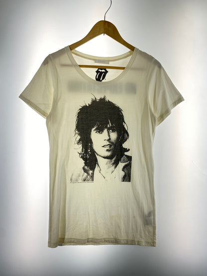 【現状渡し品】【メンズ】 HYSTERIC GLAMOUR ヒステリックグラマー 0513CT03 KEITH RICHARDS TEE キースリチャーズティー Tシャツ トップス 140-260805-zi-02-min サイズ：F カラー：ホワイト 万代Net店