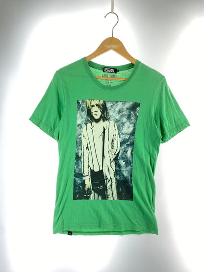 【中古品】【メンズ】 HYSTERIC GLAMOUR ヒステリックグラマー 0211CT03 KURT COBAIN TEE カートコバーン Tシャツ トップス 140-260805-zi-01-min サイズ：S カラー：グリーン 万代Net店