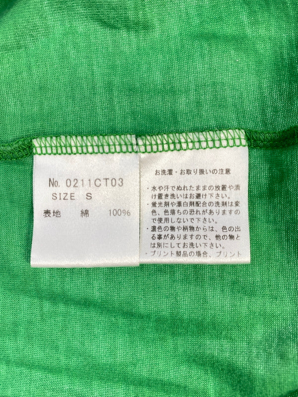 【中古品】【メンズ】 HYSTERIC GLAMOUR ヒステリックグラマー 0211CT03 KURT COBAIN TEE カートコバーン Tシャツ トップス 140-260805-zi-01-min サイズ：S カラー：グリーン 万代Net店