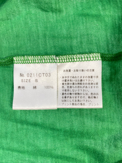 【中古品】【メンズ】 HYSTERIC GLAMOUR ヒステリックグラマー 0211CT03 KURT COBAIN TEE カートコバーン Tシャツ トップス 140-260805-zi-01-min サイズ：S カラー：グリーン 万代Net店