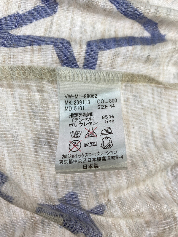 【現状渡し品】【メンズ】 VIVIENNE WESTWOOD ヴィヴィアンウエストウッド VW-M1-88062 落書き柄 TEE Tシャツ トップス 141-260805-zi-09-min サイズ：44 万代Net店