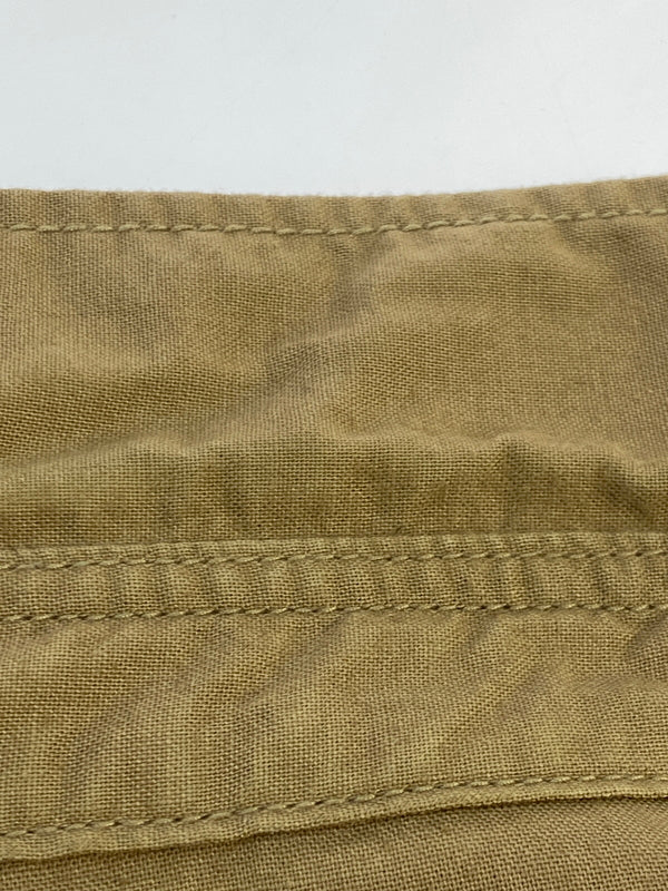 【中古品】【メンズ】 HYSTERIC GLAMOUR ヒステリックグラマー 0222AH02 MILITARY SHIRT ミリタリーシャツ 140-260805-zi-05-min サイズ：S カラー：ライトブラウン 万代Net店