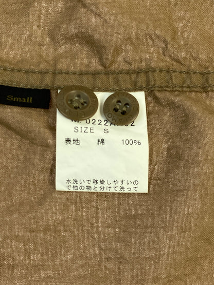 【中古品】【メンズ】 HYSTERIC GLAMOUR ヒステリックグラマー 0222AH02 MILITARY SHIRT ミリタリーシャツ 140-260805-zi-05-min サイズ：S カラー：ライトブラウン 万代Net店