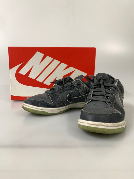 【中古品】【メンズ/レディース】 NIKE ナイキ DUNK LOW RETRO PRM HALLOWEEN DQ7681-001 ダンク ロー レトロ プレミアム ハロウィン スニーカー 靴 160-260804-yn-33-min サイズ：25.0cm US7 カラー：IRON GREY/PHANTOM-SCREAM GREEN 万代Net店