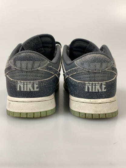 【中古品】【メンズ/レディース】 NIKE ナイキ DUNK LOW RETRO PRM HALLOWEEN DQ7681-001 ダンク ロー レトロ プレミアム ハロウィン スニーカー 靴 160-260804-yn-33-min サイズ：25.0cm US7 カラー：IRON GREY/PHANTOM-SCREAM GREEN 万代Net店