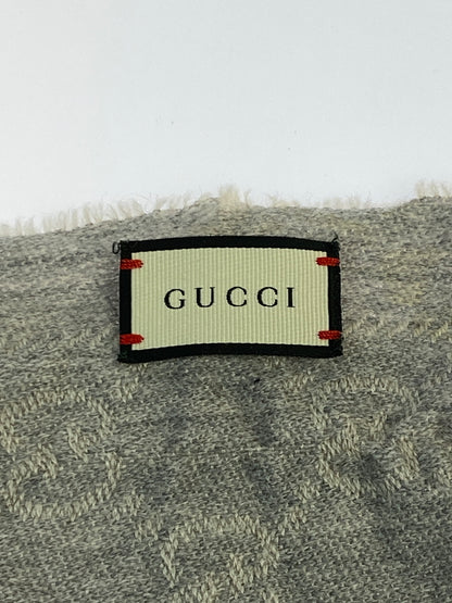 【中古品】【レディース】 GUCCI グッチ GGストール モノグラム マフラー 183-260809-em-22-min カラー：グレー系 万代Net店