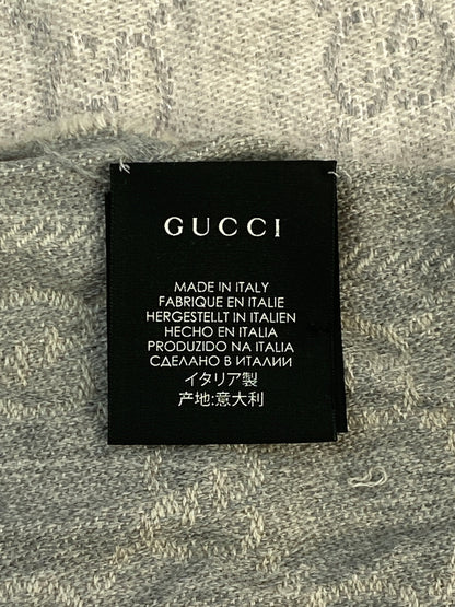 【中古品】【レディース】 GUCCI グッチ GGストール モノグラム マフラー 183-260809-em-22-min カラー：グレー系 万代Net店