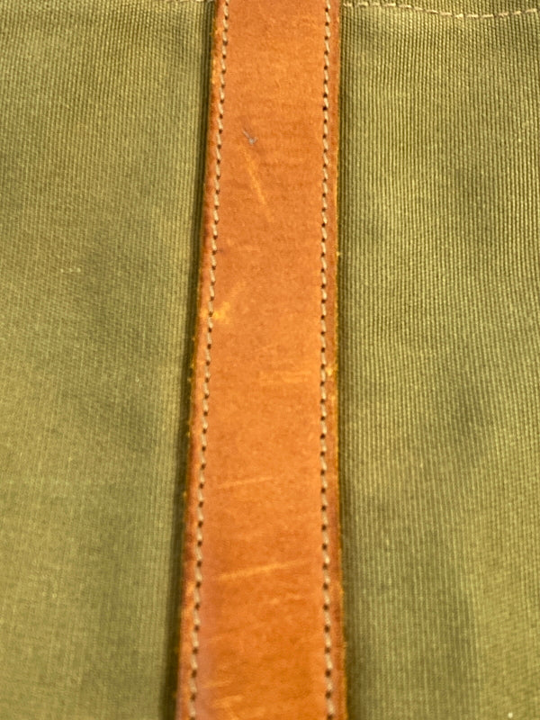 【中古品】【メンズ/レディース】 IL BISONTE イルビゾンテ トートバッグ 180-260805-zi-34-min カラー：グリーンカーキ 万代Net店