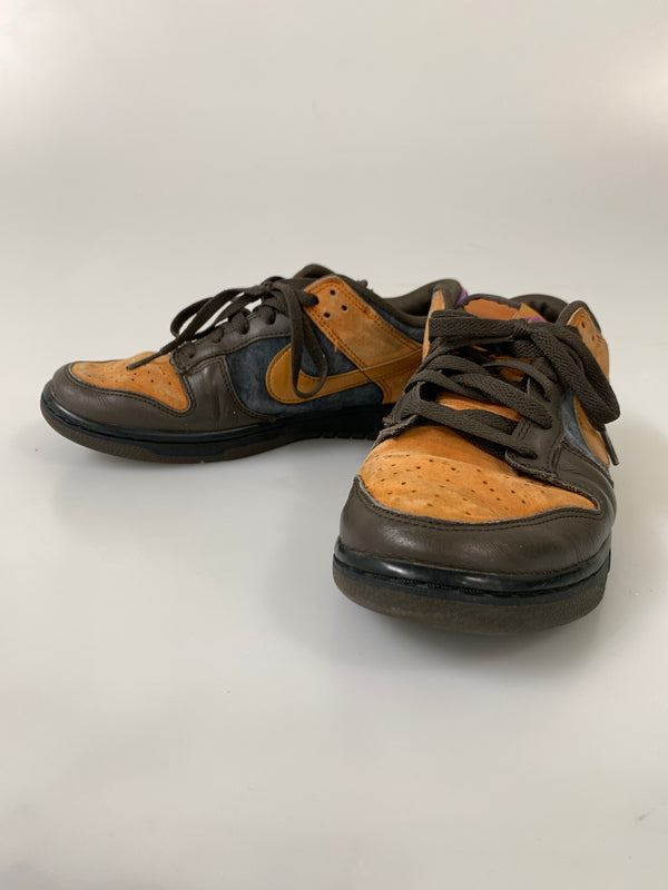 【中古品】【メンズ】 NIKE ナイキ DUNK LOW RETRO PREMIUM DH0601-001 ダンク ロー レトロ プレミアム スニーカー 靴 160-260804-yn-28-min サイズ：26.5cm US8.5 カラー：OFF NOIR/CIDER-DARK CHOCOLATE 万代Net店