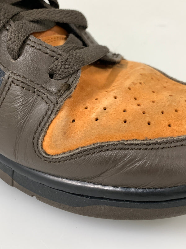 【中古品】【メンズ】 NIKE ナイキ DUNK LOW RETRO PREMIUM DH0601-001 ダンク ロー レトロ プレミアム スニーカー 靴 160-260804-yn-28-min サイズ：26.5cm US8.5 カラー：OFF NOIR/CIDER-DARK CHOCOLATE 万代Net店