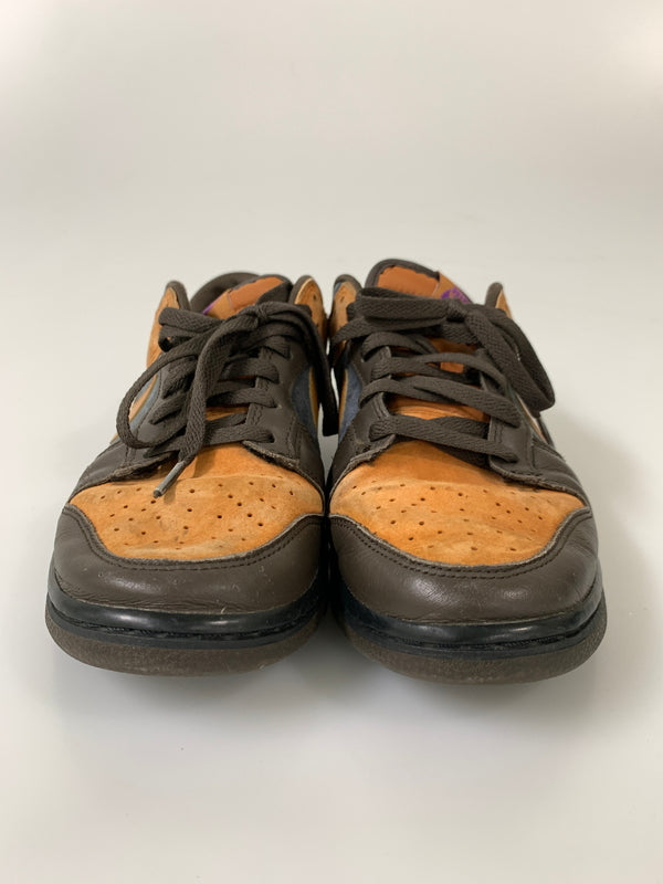【中古品】【メンズ】 NIKE ナイキ DUNK LOW RETRO PREMIUM DH0601-001 ダンク ロー レトロ プレミアム スニーカー 靴 160-260804-yn-28-min サイズ：26.5cm US8.5 カラー：OFF NOIR/CIDER-DARK CHOCOLATE 万代Net店