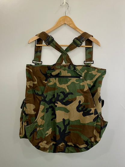 【現状渡し品】【メンズ】 L.L.BEAN エルエルビーン WOODLAND CAMO HUNTING VEST ウッドランド カモ ハンティング ベスト 袖なし 上着 アウター 146-260804-hu-02-min サイズ：L カラー：グリーン/ブラウン（カモ柄） 万代Net店