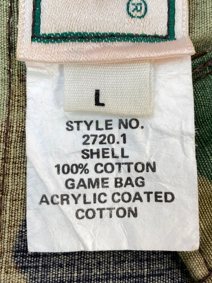 【現状渡し品】【メンズ】 L.L.BEAN エルエルビーン WOODLAND CAMO HUNTING VEST ウッドランド カモ ハンティング ベスト 袖なし 上着 アウター 146-260804-hu-02-min サイズ：L カラー：グリーン/ブラウン（カモ柄） 万代Net店